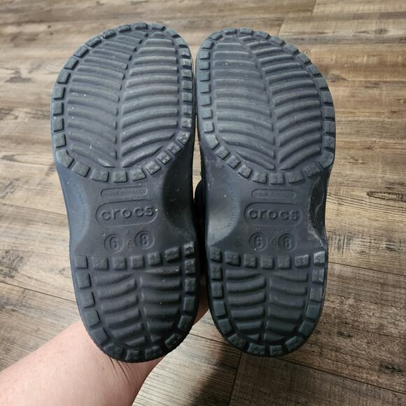 Classic Crocs dark blue size W8/M6 Pre-owned in good condition SH1 - Picture 8 of 8